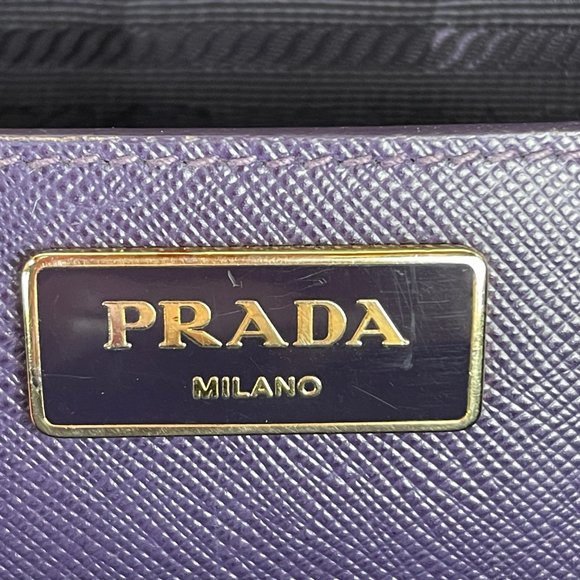 Prada Saffiano Lux Galleria Double Zip Tote - Authenticity Certified - Picture 14 of 15